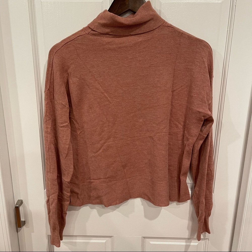 Dreamers by Debut Cropped Turtleneck Sweater